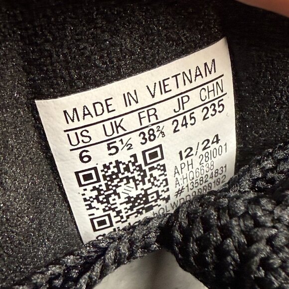 GS Sz 6/WMNS Sz 8 Adidas Campus 00s Low Casual Shoes Black White Gum HQ6638 NEW - Picture 5 of 5